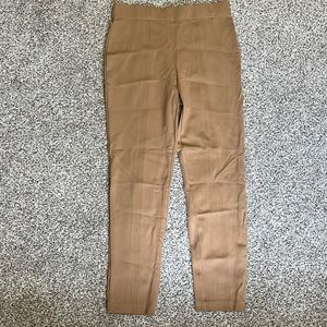 Tan business casual leggings